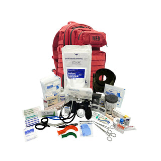First Aid Only FA138-XX Tactical Trauma Backpack Basic