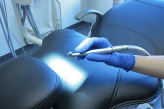 Flight F-160, E-Generator LED Surgical Highspeed Handpiece - 4-Hole, 45° Standard Head