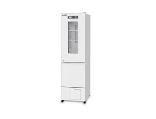 Follett REFFZR9 Series Pharmaceutical Combination Refrigerator with digital display on a white background