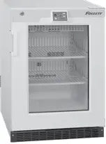 Follett REFNAT5-GD Edge Series Medical-Grade Undercounter Refrigeratorswith glass door on a white background