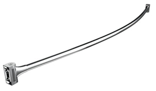 Frost 1145-CRV 60 inch curved stainless steel shower rod.
Frost curved shower rod with brushed stainless steel finish.
Commercial 60 inch curved shower rod by Frost.
Stainless steel curved shower curtain rod for bathrooms.
Frost 1145-CRV wall mounted curved shower rod.