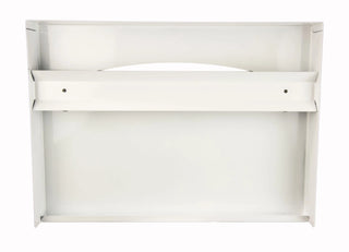 Frost 199-W wall mounted toilet seat cover dispenser with white epoxy finish.
Frost 199-W steel toilet seat cover dispenser for standard half-fold covers.
Commercial wall mounted toilet seat cover dispenser by Frost.
White steel toilet seat cover dispenser for public washrooms.
Frost 199-W universal toilet seat cover dispenser with front-loading design.