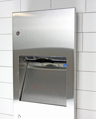 400-14A: Frost 400-14 Series recessed stainless steel combination dispenser/disposal, 4.5" depth.
400-14A-BLK: Frost 400-14 Series recessed matte black stainless steel combination dispenser/disposal, 4.5" depth.
400-14C: Frost 400-14 Series surface mounted stainless steel combination dispenser/disposal, 4.5" depth.