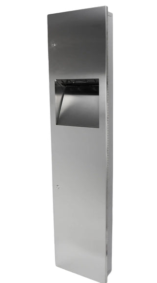 400-14A: Frost 400-14 Series recessed stainless steel combination dispenser/disposal, 4.5" depth.
400-14A-BLK: Frost 400-14 Series recessed matte black stainless steel combination dispenser/disposal, 4.5" depth.
400-14C: Frost 400-14 Series surface mounted stainless steel combination dispenser/disposal, 4.5" depth.