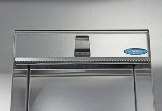 415-A: Frost 415 Series recessed combination paper towel dispenser and waste receptacle fixture.
415-B: Frost 415 Series semi-recessed combination paper towel dispenser and waste receptacle fixture.
415-C: Frost 415 Series surface mounted combination paper towel dispenser and waste receptacle fixture.