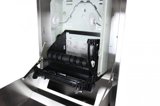 Frost 422-50A recessed stainless steel control roll paper towel dispenser with waste receptacle.
Frost 422-50C surface mounted stainless steel control roll paper towel dispenser with waste receptacle.