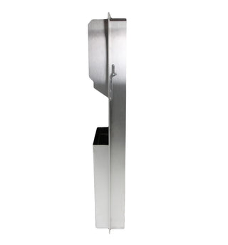 Frost 422-50A recessed stainless steel control roll paper towel dispenser with waste receptacle.
Frost 422-50C surface mounted stainless steel control roll paper towel dispenser with waste receptacle.