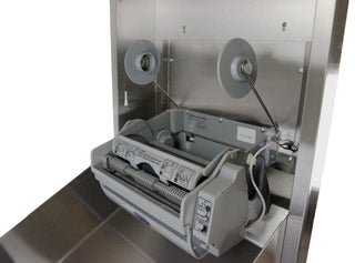 Frost 422-70A recessed automatic hands-free stainless steel paper towel dispenser with waste receptacle.
Frost 422-70C surface mounted automatic hands-free stainless steel paper towel dispenser with waste receptacle.