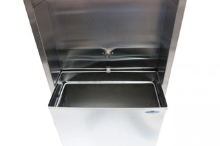 Frost 422-70A recessed automatic hands-free stainless steel paper towel dispenser with waste receptacle.
Frost 422-70C surface mounted automatic hands-free stainless steel paper towel dispenser with waste receptacle.