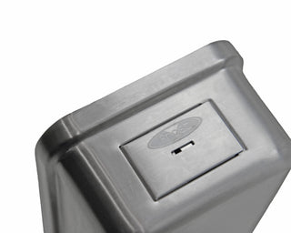 Frost 708-A universal stainless steel liquid soap dispenser.
Frost 708-A wall mounted 1.1 litre liquid soap dispenser.
Commercial Type 304 stainless steel liquid soap dispenser by Frost.
Frost 708-A brushed stainless steel soap dispenser with viewing window.
Universal wall mounted liquid soap dispenser for commercial washrooms.