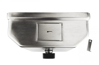 Frost 711 universal low profile liquid soap dispenser.
Frost 711 wall mounted stainless steel soap dispenser.
Commercial 1.5 litre bulk-fill soap dispenser by Frost.
Brushed stainless steel low profile soap dispenser.
Frost 711 universal liquid soap dispenser for commercial washrooms.