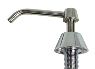 Frost 712 counter mounted liquid soap dispenser with 1 litre reservoir.
Frost 712 bulk-fill countertop soap dispenser for commercial washrooms.
Manual counter mounted liquid soap dispenser by Frost.
Frost 712 stainless steel and chrome countertop soap dispenser.
Commercial bulk-fill liquid soap dispenser for restroom countertops.