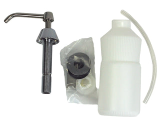 Frost 712 counter mounted liquid soap dispenser with 1 litre reservoir.
Frost 712 bulk-fill countertop soap dispenser for commercial washrooms.
Manual counter mounted liquid soap dispenser by Frost.
Frost 712 stainless steel and chrome countertop soap dispenser.
Commercial bulk-fill liquid soap dispenser for restroom countertops.