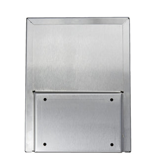 Frost 908 stainless steel heavy duty outdoor ash bin.
Frost 908 wall mounted outdoor cigarette ash bin.
Commercial stainless steel outdoor cigarette disposal bin by Frost.
Frost 908 locking outdoor ash receptacle with galvanized liner.
Heavy-duty outdoor wall mounted ash bin for commercial smoking areas.