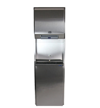 Frost 422-70A recessed automatic hands-free stainless steel paper towel dispenser with waste receptacle.
Frost 422-70C surface mounted automatic hands-free stainless steel paper towel dispenser with waste receptacle.