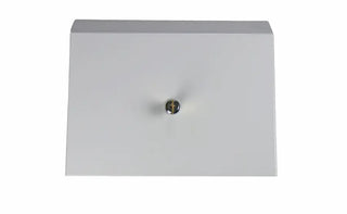 Wall-mounted Frost control roll paper towel dispenser with push bar operation, keyed lock, and durable white steel construction.