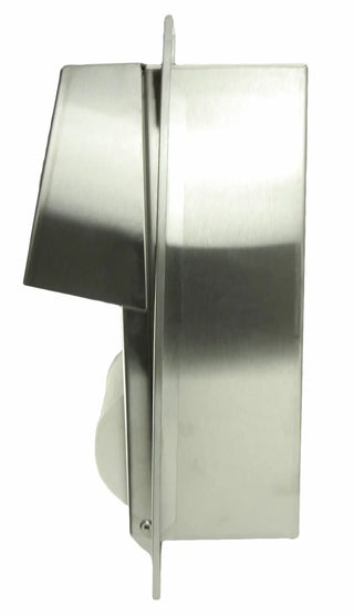 Recessed Frost stainless steel dual roll toilet tissue dispenser with locking front panel and reserve roll dispensing system.