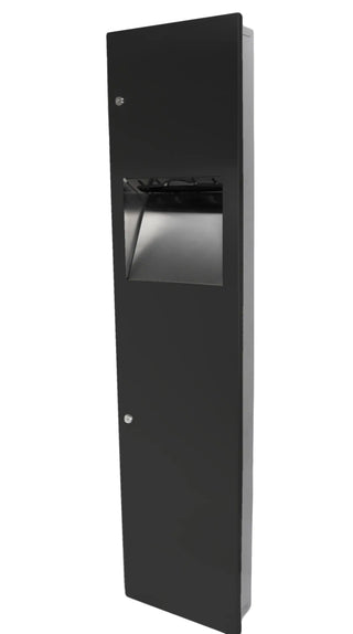 400-14A: Frost 400-14 Series recessed stainless steel combination dispenser/disposal, 4.5" depth.
400-14A-BLK: Frost 400-14 Series recessed matte black stainless steel combination dispenser/disposal, 4.5" depth.
400-14C: Frost 400-14 Series surface mounted stainless steel combination dispenser/disposal, 4.5" depth.