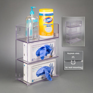 Poltex Two Glove Box Holder w/Bin