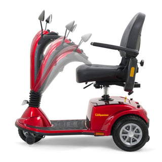 Golden Tech GC240 Companion (3-Wheel) Mid Size Scooter Crimson Red-1