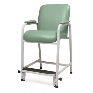 Lumex, GF4405857, Hip Chair with Adjustable Footrest, Jade