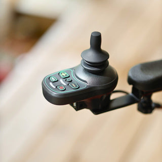 GoRide Electric Wheelchair GUT155-FBA 24V 6Ah Battery, 220Lbs Max Weight