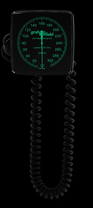 Graham Field 223B Mobile Aneroid Sphygmomanometer, 6" Luminescent Gauge