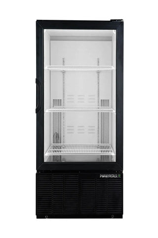 HABCO ESM10HC/ESM12HC 23.875" Impulse Cold Space Merchandiser, Single Glass Door, 1°C - 4°C, 10 or 12 cu. ft.