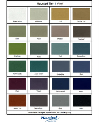 Hausted 4103 Series Treatment Table, Flat Top with Drawers