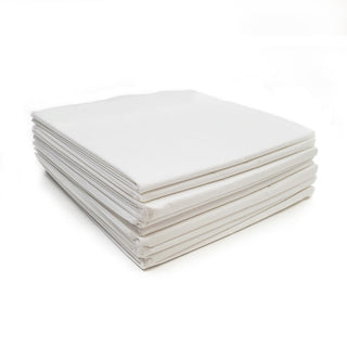 Stack of folded HealthyLine disposable envelope covers