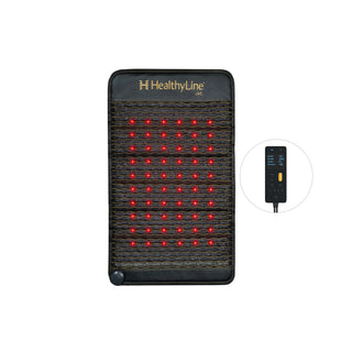 Mid-size HealthyLine Jet mat with its controller