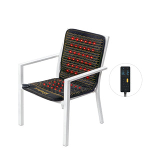 HealthyLine Jet Chair mat on a chair with its controller