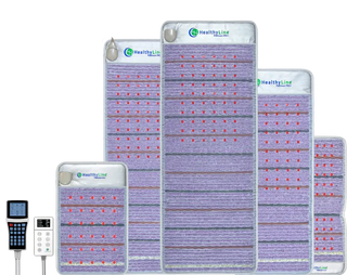 HealthyLine Platinum mats in several sizes side by side