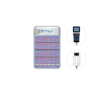 Compact HealthyLine Platinum mat with both controllers
