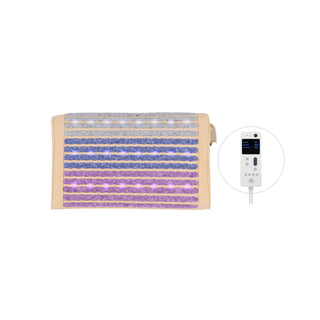 HealthyLine Rainbow Chakra Pillow with LED lights and its controller