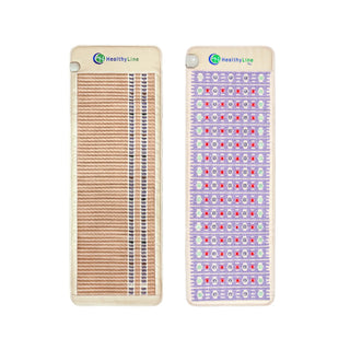 HealthyLine SOFT wrap and TAJ base mat side by side