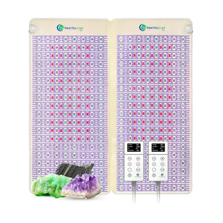 HealthyLine TAJ Bed king set with two controllers and loose stones