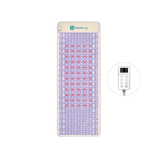 Right-side half queen HealthyLine TAJ Bed mat with its controller