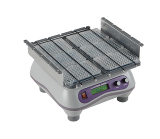 Heathrow Scientific 120460 Digital Orbital Shaker with digital display and control buttons on a white background