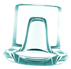 Hoshizaki AM-50BAK-ADDS Top Hat Cuber Ice Machine, Air-Cooled, ADA-Compliant Height - Custom Cabinet Ready