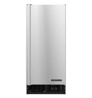 Hoshizaki AM-50BAK Top Hat Cuber Ice Machine, Air-Cooled, Built-In Storage Bin, 50 lb/24h