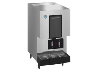 Hoshizaki DCM-271BAH-OS 16.625" Opti-Serve Touchless Air-cooled Cubelet Icemaker, Hands Free Dispenser, Built in, 257 lbs