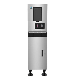 Hoshizaki DCM-271BAK-OS 16.625″ Air-Cooled Cubelet Ice Machine and Water Dispenser, Hands Free, Up to 286 lbs. of Ice Produced per 24 Hours