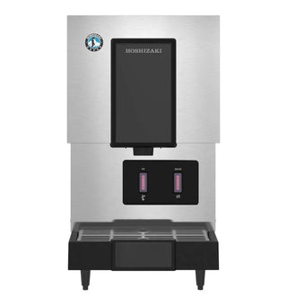 Hoshizaki DCM-271BAK-OS 16.625″ Air-Cooled Cubelet Ice Machine and Water Dispenser, Hands Free, Up to 286 lbs. of Ice Produced per 24 Hours
