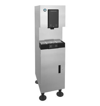 Hoshizaki DCM-271BAK 16.625″ Cubelet Ice Machine and Water Dispenser, Air-Cooled, Built-in Storage Bin, 286 lbs. of Ice per Day