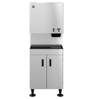 Hoshizaki DCM-300BAK Cubelet Ice Machine And Water Dispenser, Air-Cooled, Built-In Storage Bin