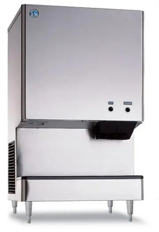 Hoshizaki DCM-500BAH 26" Air-Cooled Stainless Steel Sanitary Cubelet (Nugget Style) Ice Machine and Water Dispensers, 618 lbs