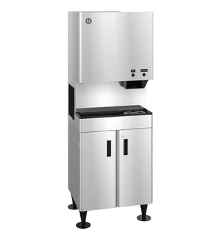 Hoshizaki DCM-500BAK Cubelet Ice Machine And Water Dispenser, Air-Cooled, Built-In Storage Bin
