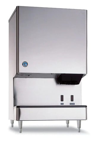 Hoshizaki DCM-500BWH-OS Cubelet Icemaker, Water-Cooled, Hands Free Dispenser, Built In Storage Bin