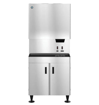 Hoshizaki DCM-700BAK-OS Cubelet Ice Machine And Water Dispenser, Air-Cooled, Hands Free, Built-In Storage Bin